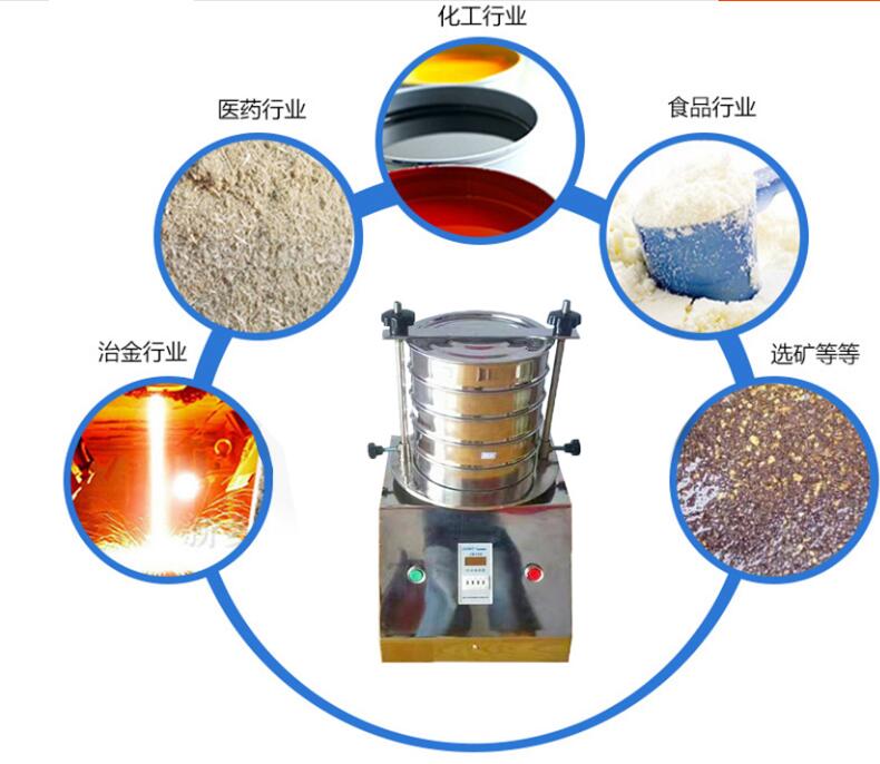 試驗(yàn)篩機(jī)應(yīng)用