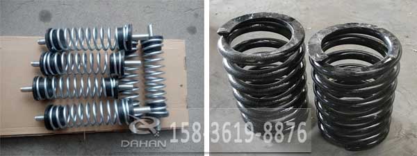 鋼絲壓彈簧：是由鋼絲制成形狀有：圓柱形于圓錐形兩種。