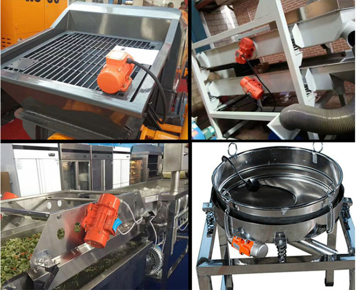 小型振動電機適用于直線篩，直排篩等